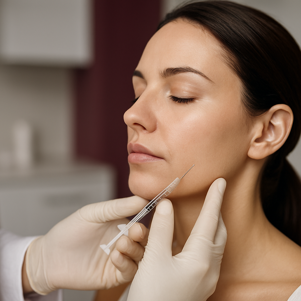 Masseter Botox jaw slimming treatment at Magenta Clinique Maadi Cairo