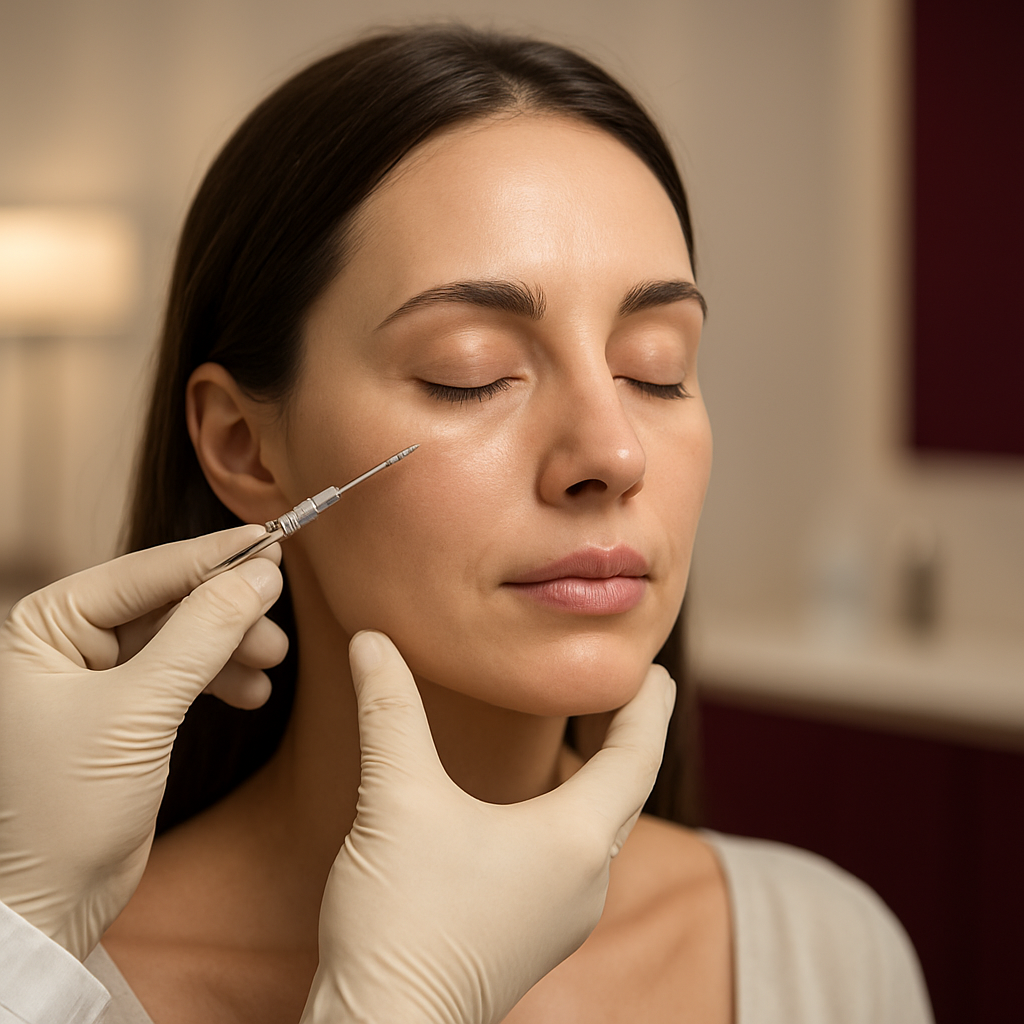 Tear trough under-eye filler treatment at Magenta Clinique Maadi Cairo