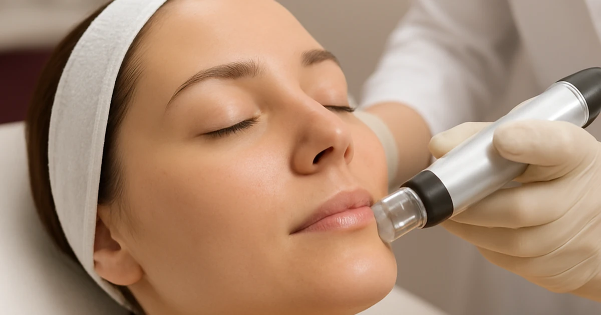 RF microneedling aftercare in Cairo after a dermatologist-administered procedure